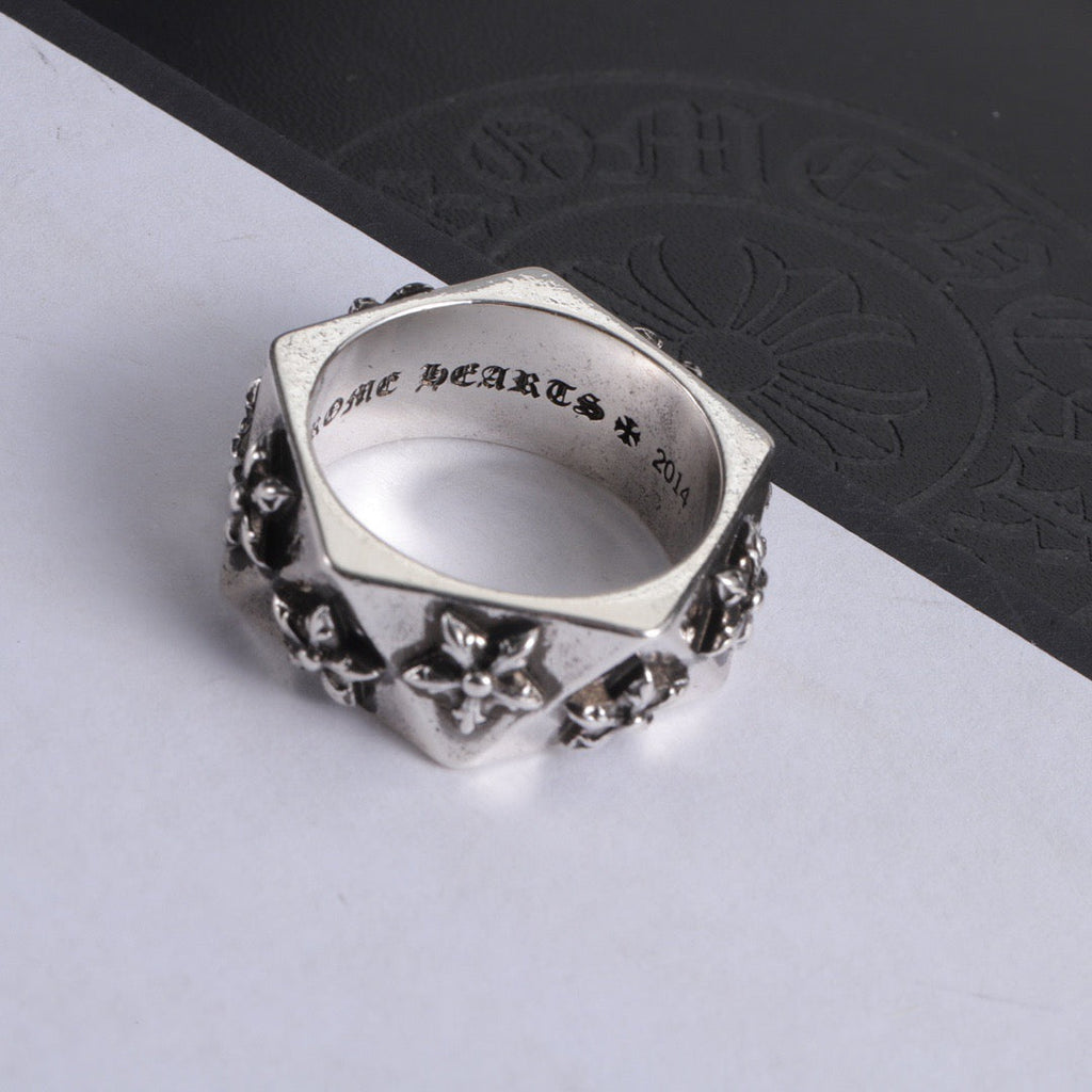 Chrome Hearts Flower Ring