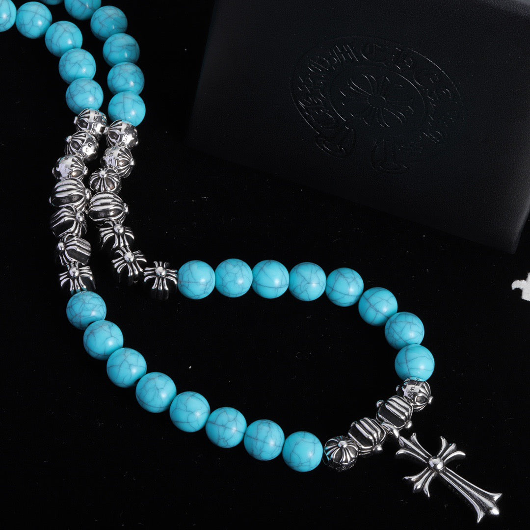 Chrome Hearts Bead Necklace