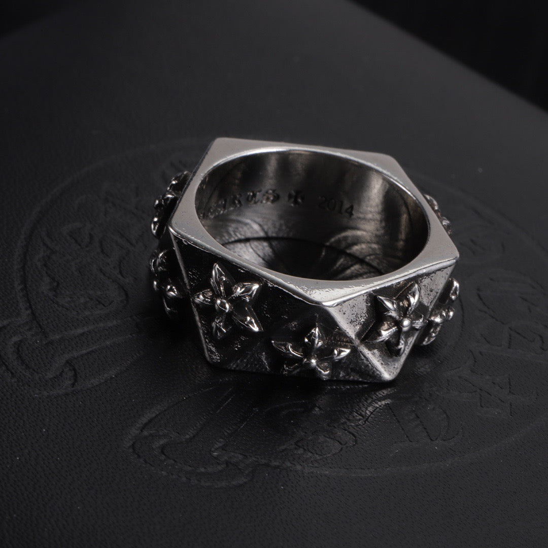 Chrome Hearts Flower Ring