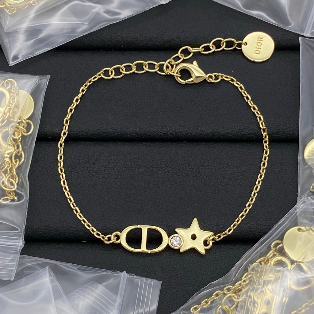 Dior Star Bracelet Necklace