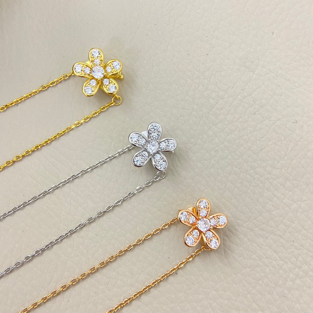 VCA Flower Diamond Necklace